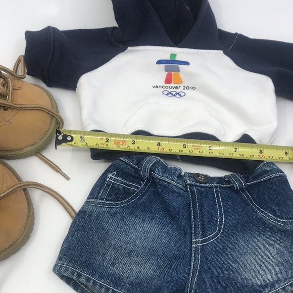 Build A Bear Vancouver 2010 Olympics Hoodie Jeans Timberland Boots Pls Read - Picture 15 of 15